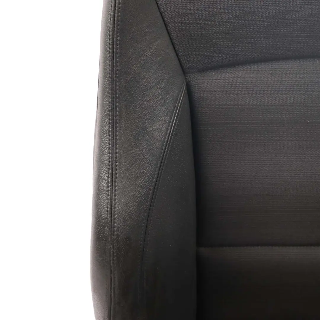 BMW E90 E91 M Sport Black Leather / Cloth Interior Front Right O/S Seat Citrus - SKU 9155944 - Part number 9155944