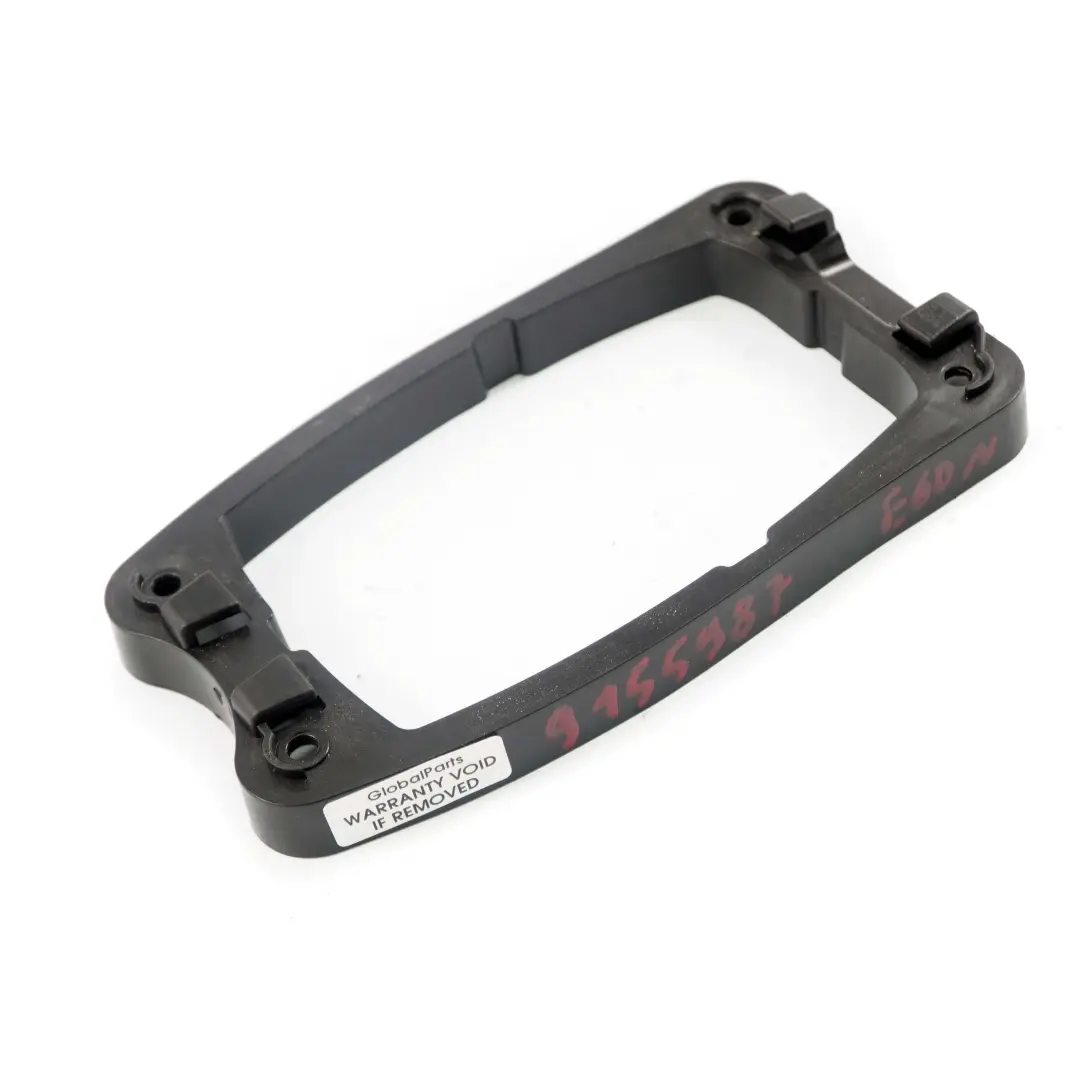 Idrive Controlador Interruptor Soporte Marco para BMW E60 E61 LCI con número de pieza 9155987 BMW E60 E61 LCI Idrive Controlador Interruptor Soporte Marco - SKU 9155987 - Número de pieza 9155987