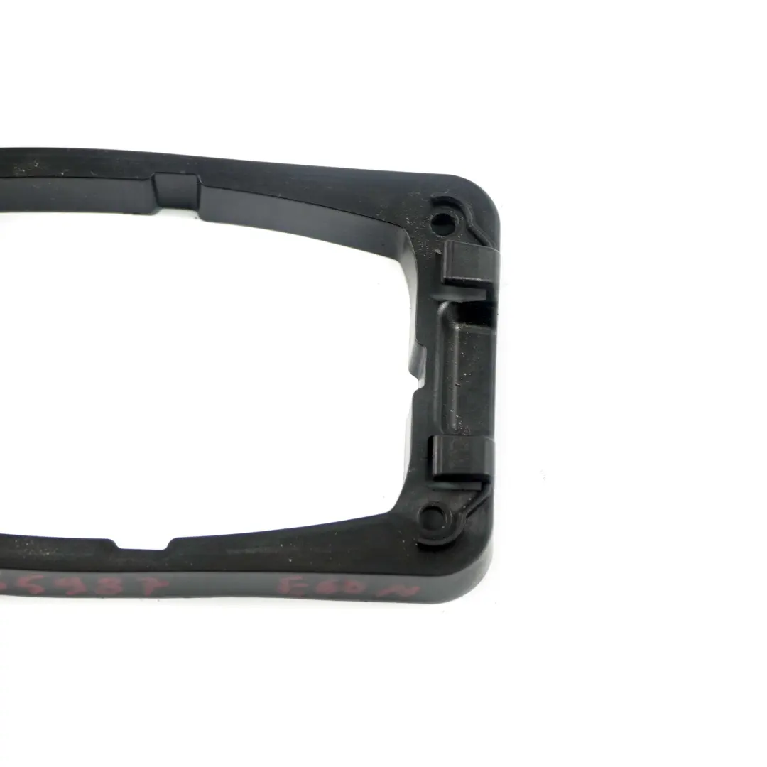 Idrive Controlador Interruptor Soporte Marco para BMW E60 E61 LCI con número de pieza 9155987 BMW E60 E61 LCI Idrive Controlador Interruptor Soporte Marco - SKU 9155987 - Número de pieza 9155987