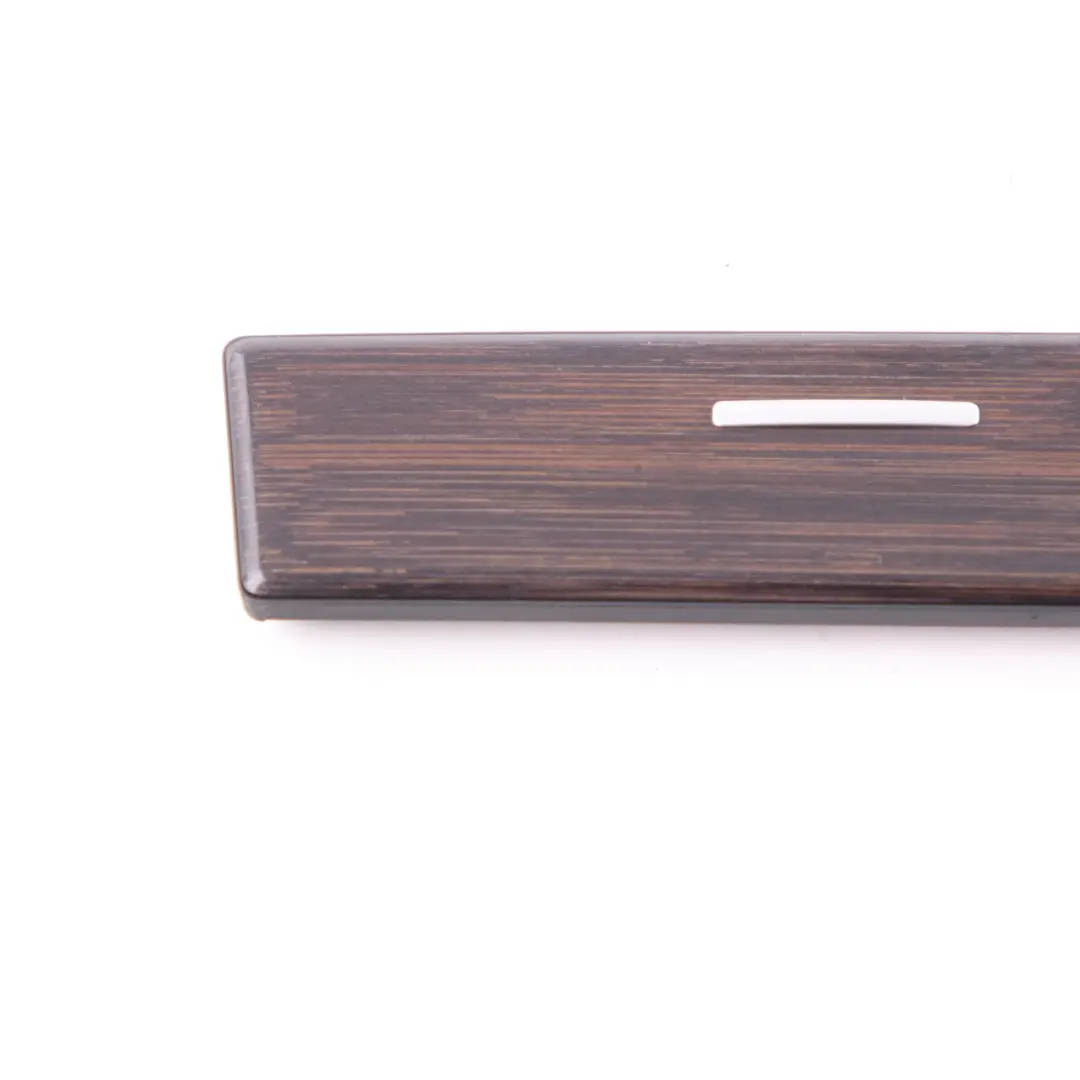 BMW E60 E61 LCI Abdeckung Armaturenbrett Rahmen Holz Bambus Anthrazit - SKU 9156042-1 - Teilenummer 9156042
