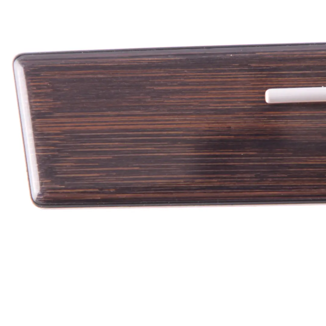 BMW E60 E61 LCI Cache Panneau Panneau Tableau Bord Cadre Bois Bambou Anthracite - SKU 9156042-1 - Numéro de pièce 9156042