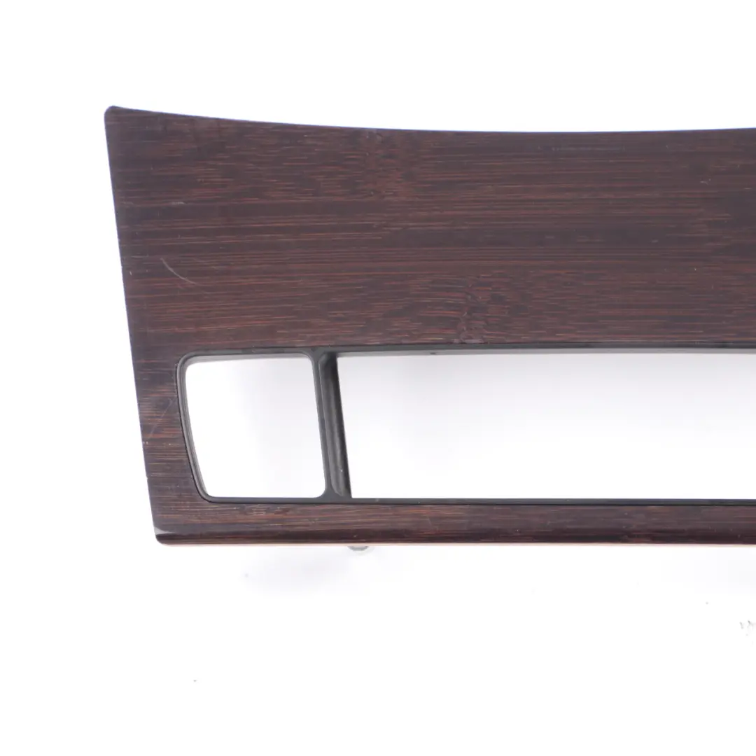 Cache Panneau Tableau Bord Cadre Bois Bambou Anthracite pour BMW E60 E61 LCI à propos du numéro de pièce 9156042 BMW E60 E61 LCI Cache Panneau Tableau Bord Cadre Bois Bambou Anthracite - SKU 9156042-2 - Numéro de pièce 9156042