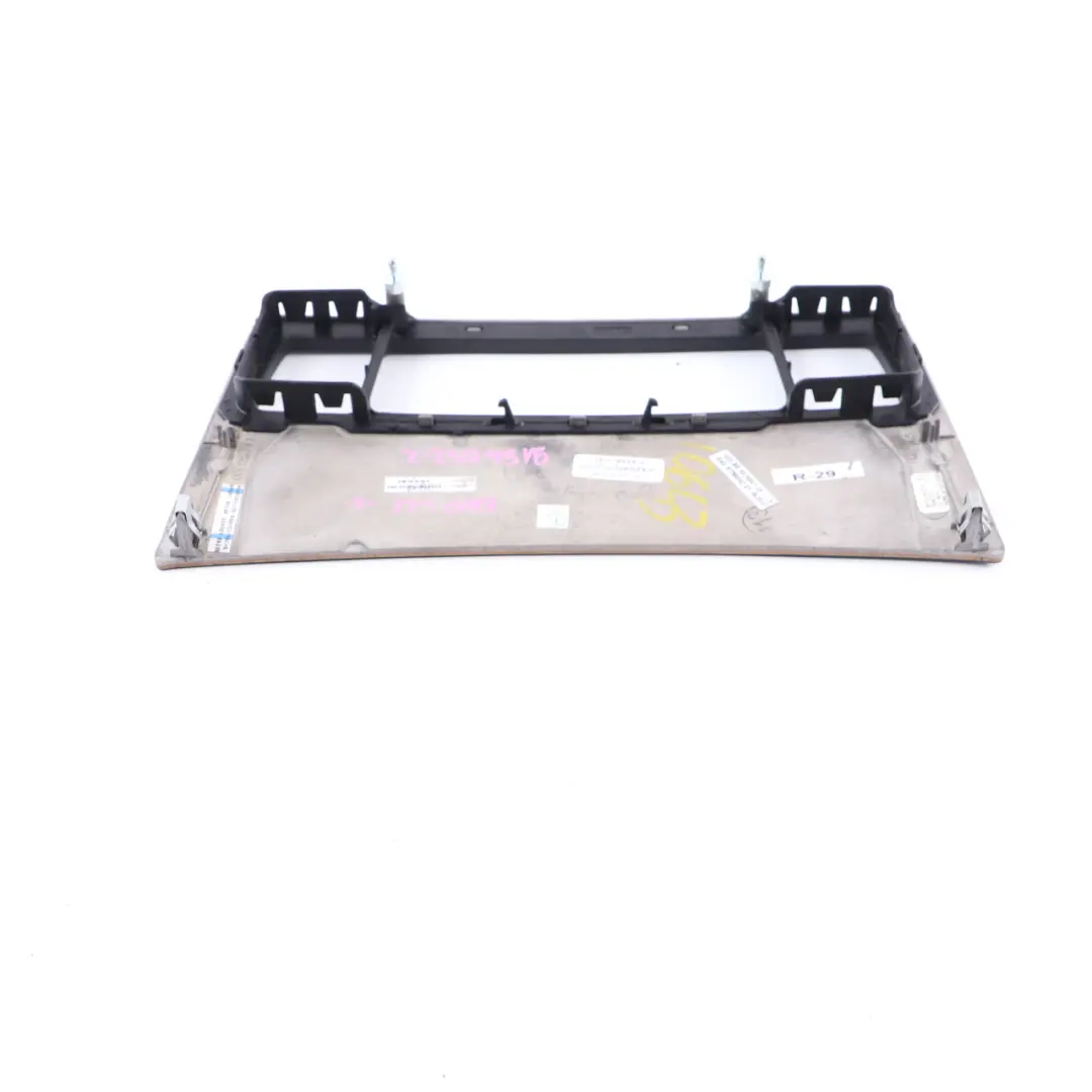 BMW E60 E61 LCI Cache Panneau Tableau Bord Cadre Bois Bambou Anthracite - SKU 9156042-2 - Numéro de pièce 9156042
