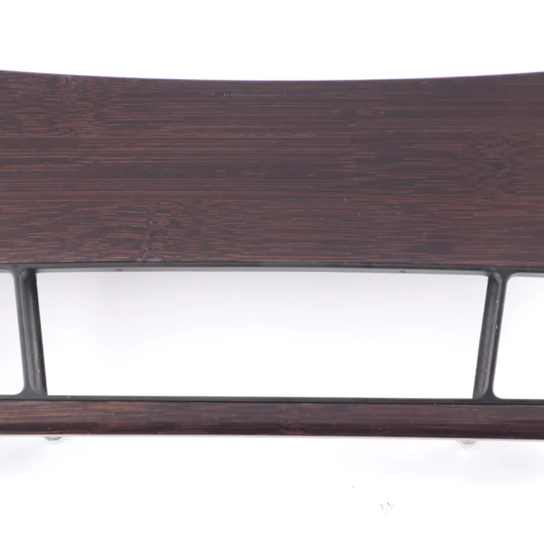 BMW E60 E61 LCI Cover Trim Panel Dashboard Frame Wood Bamboo Anthracite - SKU 9156042-2 - Part number 9156042