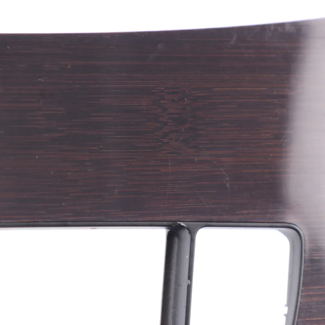 BMW E60 E61 LCI Cover Trim Panel Dashboard Frame Wood Bamboo Anthracite - SKU 9156042-2 - Part number 9156042