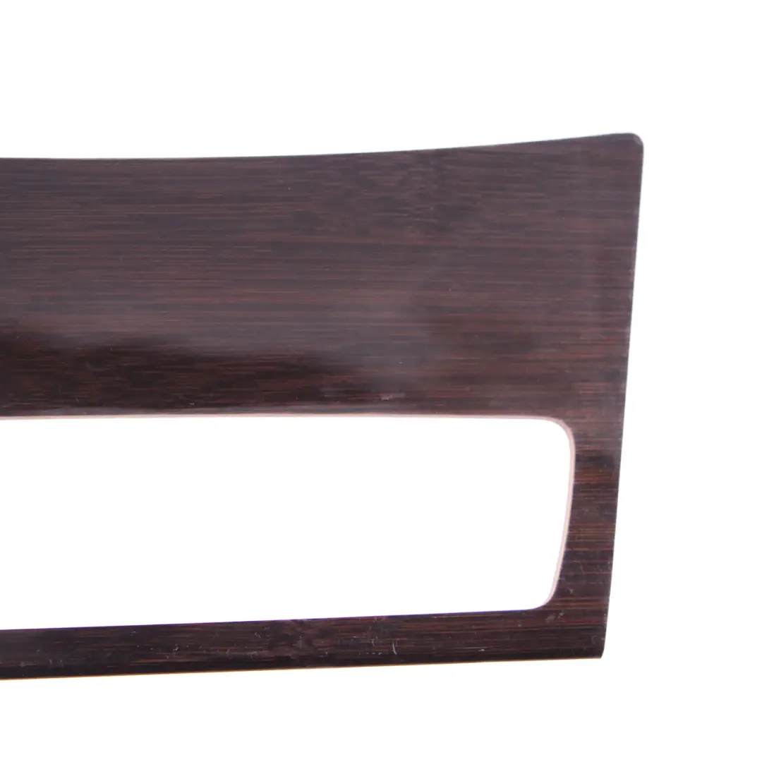 Trim Panel Dashboard Frame Wood Bamboo Anthracite to BMW E60 E61 LCI Cover with Part number 9156042 BMW E60 E61 LCI Cover Trim Panel Dashboard Frame Wood Bamboo Anthracite - SKU 9156042 - Part number 9156042