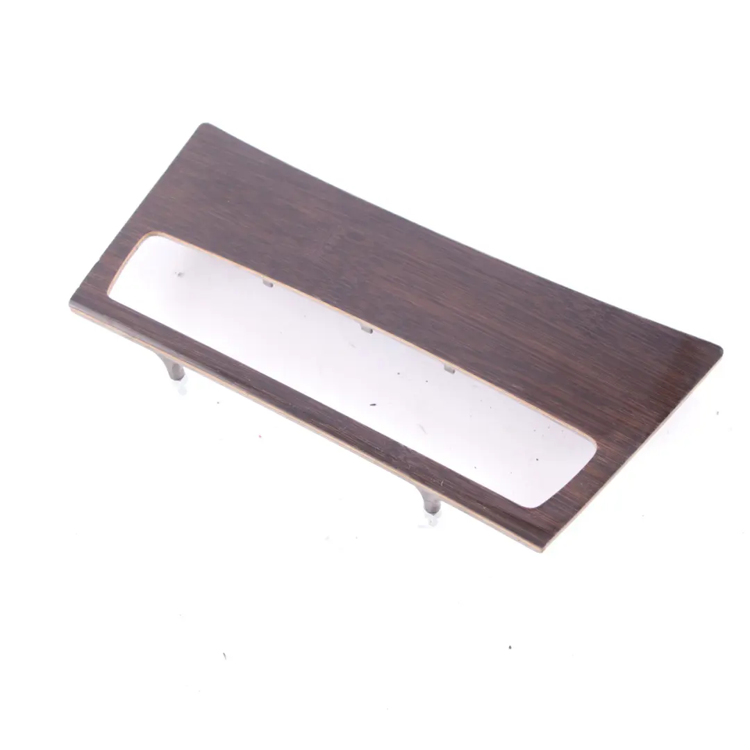 BMW E60 E61 LCI Cover Trim Panel Dashboard Frame Wood Bamboo Anthracite - SKU 9156042 - Part number 9156042