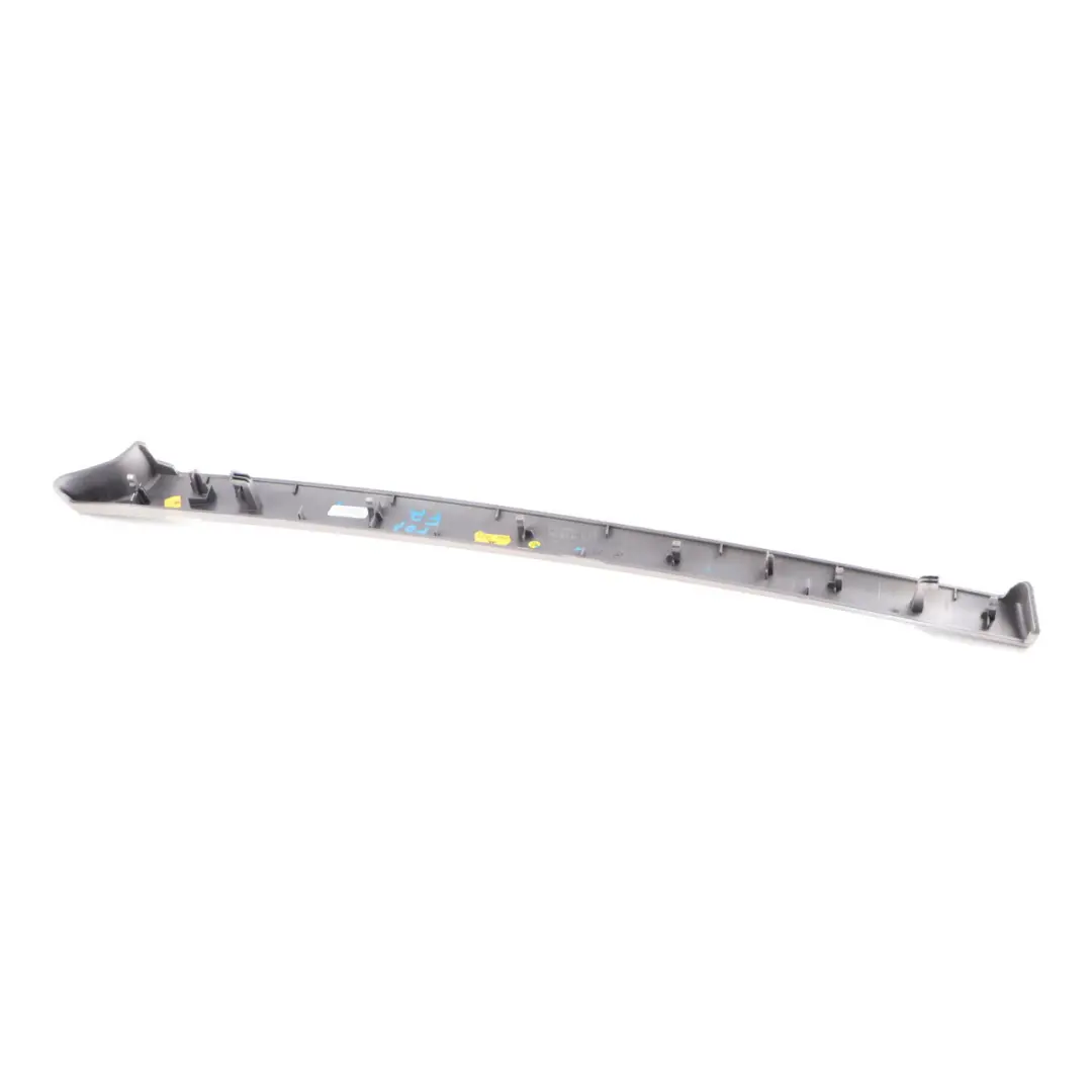  Trim BMW F07 Door Card Front Right O/S Trim Strip Decor Satin Silver - SKU 9156364 - Part number 9156364