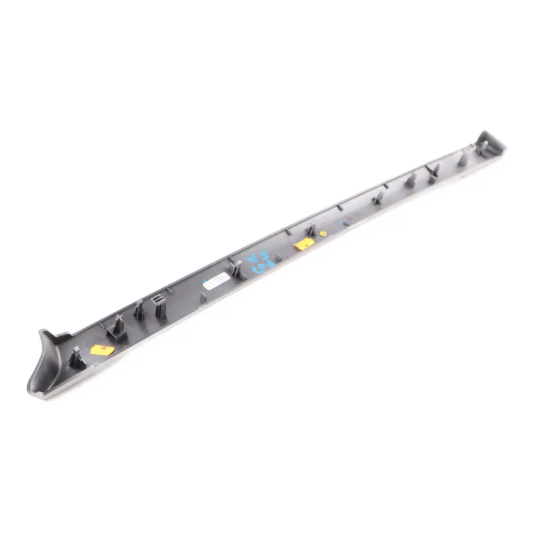  Trim BMW F07 Door Card Front Right O/S Trim Strip Decor Satin Silver - SKU 9156364 - Part number 9156364