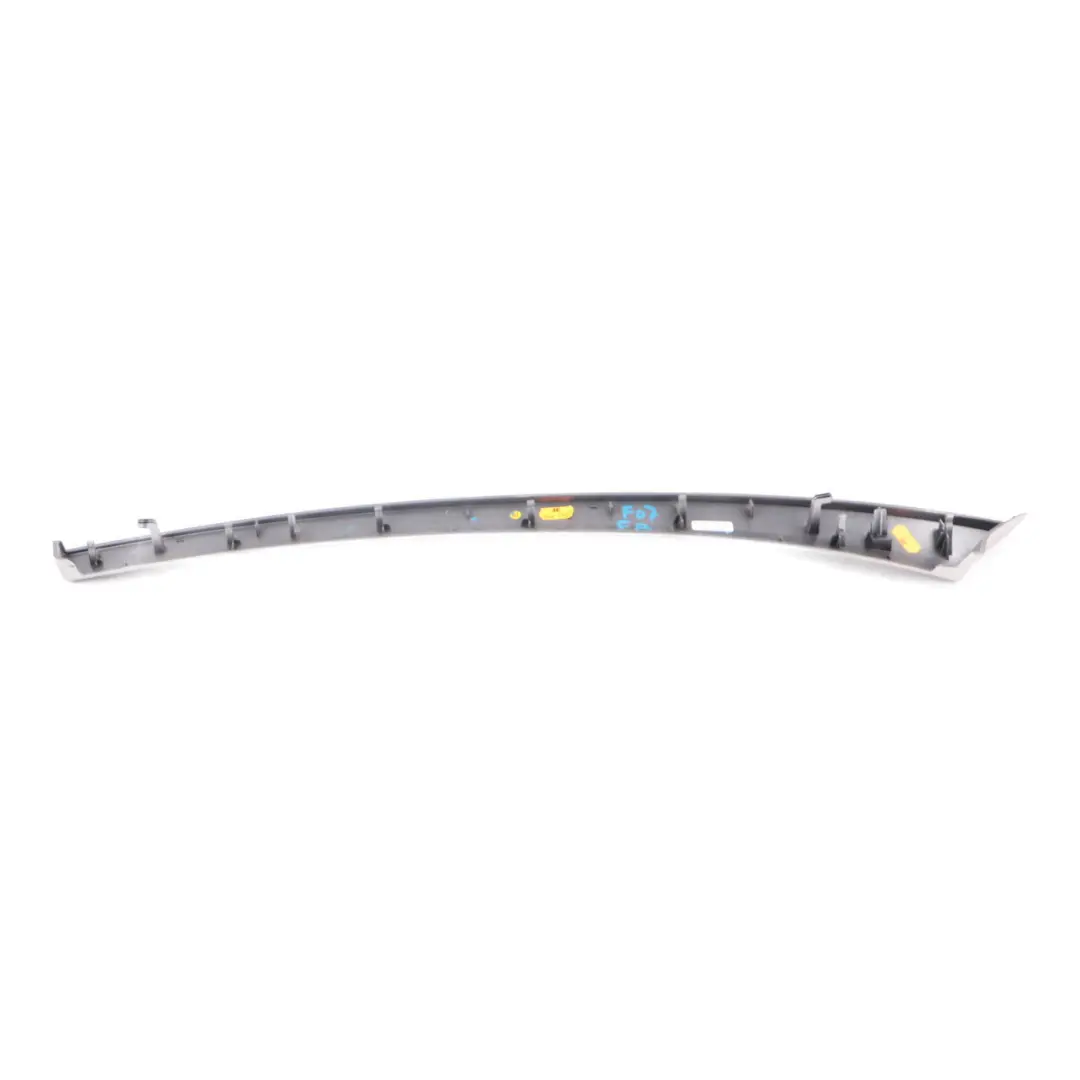 Trim BMW F07 Door Card Front Right O/S Trim Strip Decor Satin Silver to with Part number 9156364 Trim BMW F07 Door Card Front Right O/S Trim Strip Decor Satin Silver - SKU 9156364 - Part number 9156364