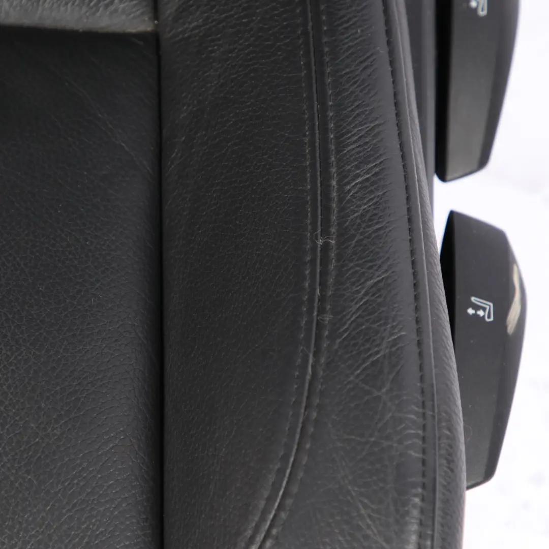 Pelle Nera Dakota Sedile Anteriore Sinistro Interno per BMW E90 E91 M Sport con numero di parte 9156453 BMW E90 E91 M Sport Pelle Nera Dakota Sedile Anteriore Sinistro Interno - SKU 9156453-2 - Numero di parte 9156453