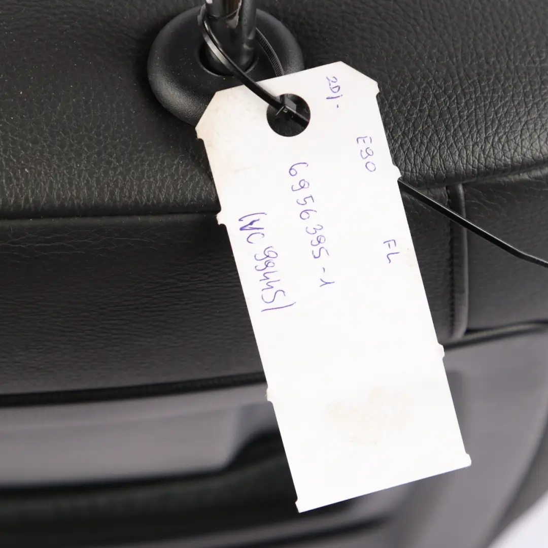 BMW E90 E91 M Sport Black Leather Dakota Front Left N/S Interior Seat - SKU 9156453-2 - Part number 9156453