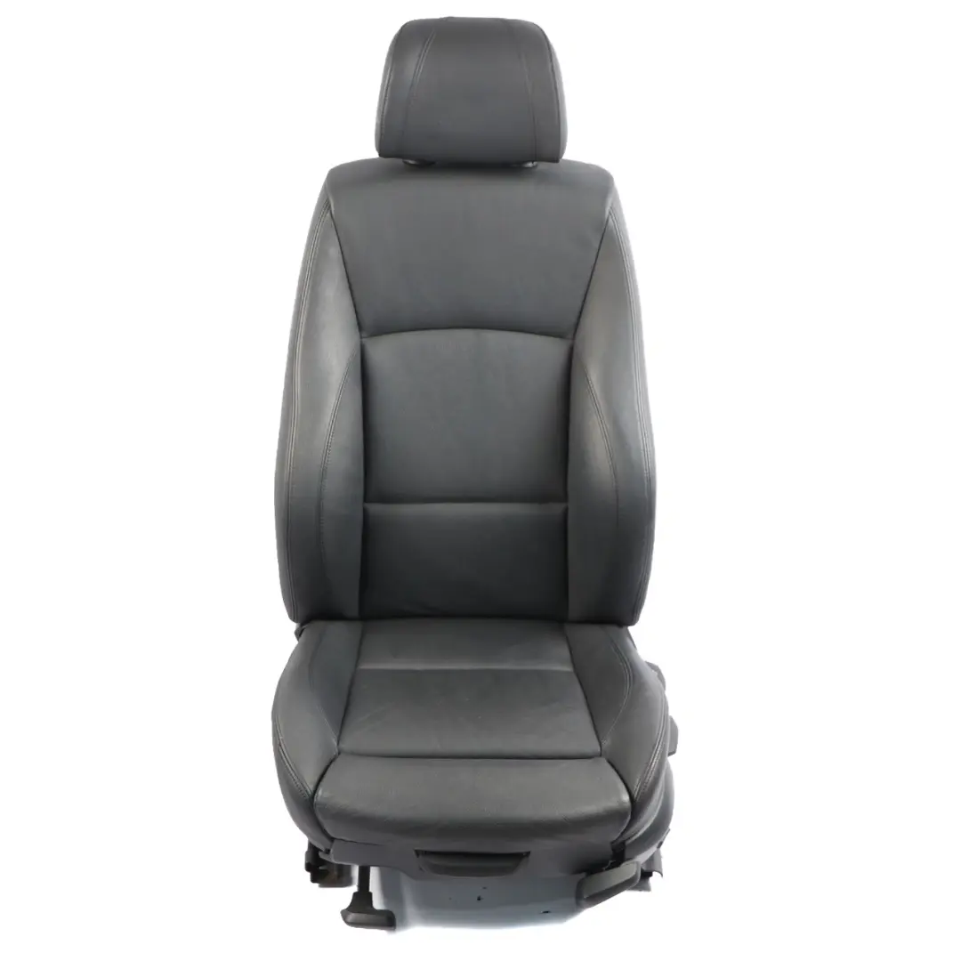 BMW E90 E91 M Sport Siège Avant Noir Cuir Gauche Intérieur - SKU 9156453 - Numéro de pièce 9156453