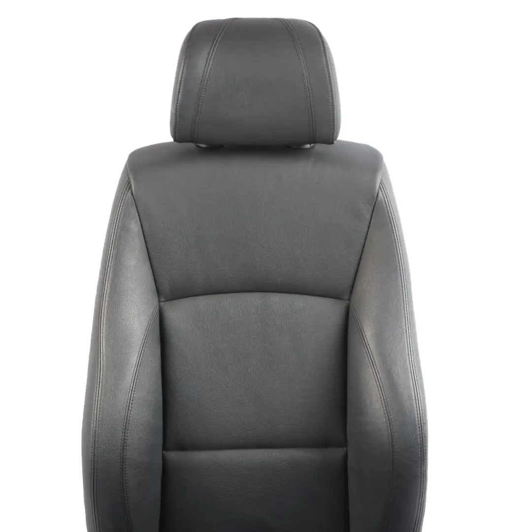 BMW E90 E91 M Sport Sedile Anteriore Pelle Nera Sinistra Interno - SKU 9156453 - Numero di parte 9156453