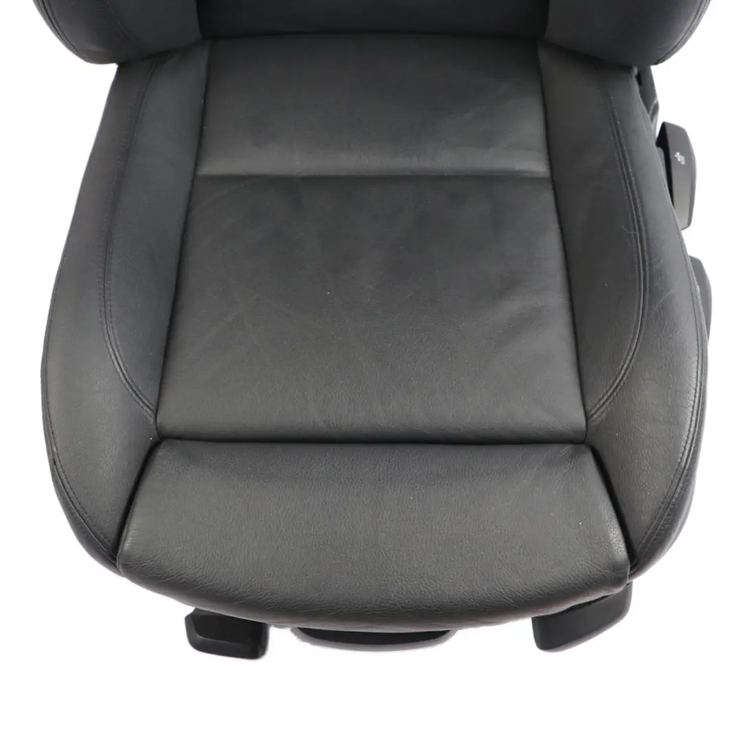 Asiento Delantero Cuero Negro Izquierdo Interior para BMW E90 E91 M Sport con número de pieza 9156453 BMW E90 E91 M Sport Asiento Delantero Cuero Negro Izquierdo Interior - SKU 9156453 - Número de pieza 9156453