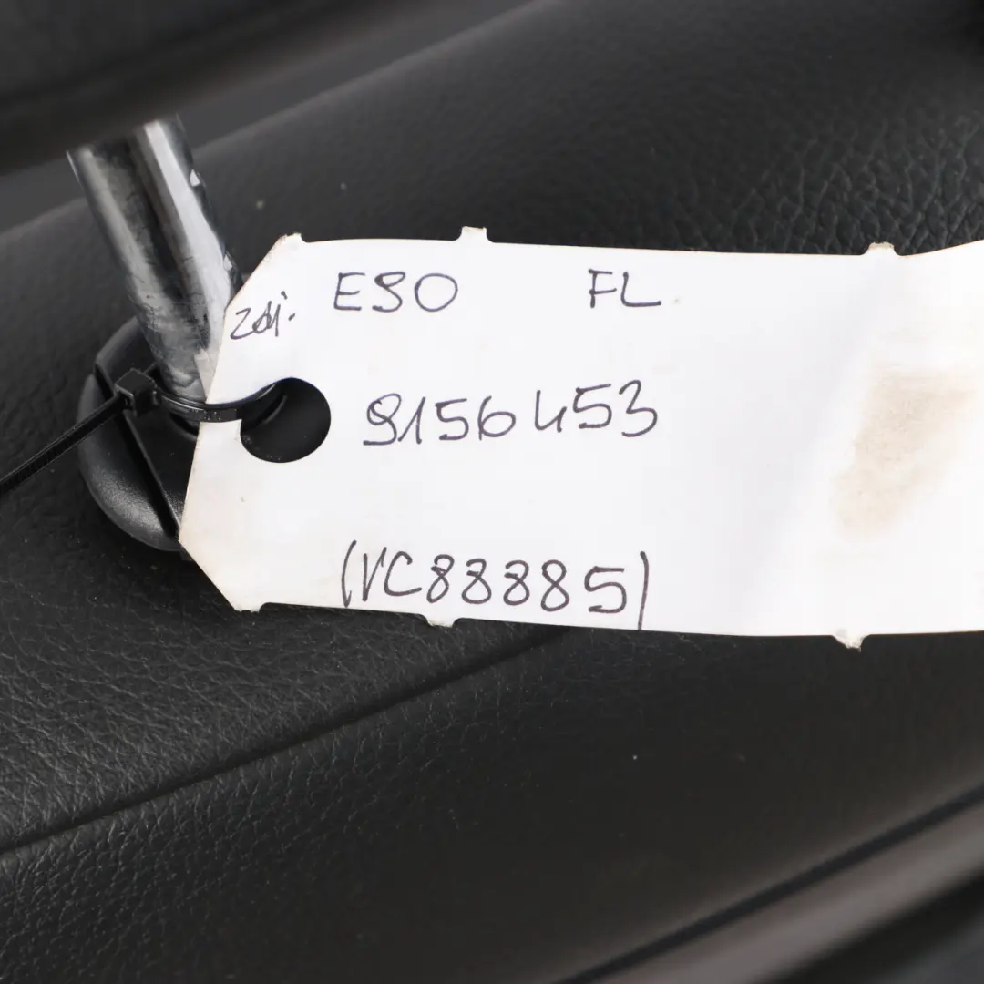 BMW E90 E91 M Sport Sedile Anteriore Pelle Nera Sinistra Interno - SKU 9156453 - Numero di parte 9156453