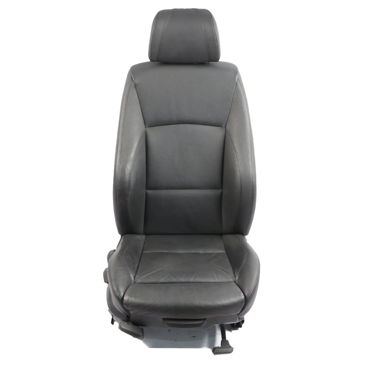 BMW E90 E91 M Sport Asiento Delantero Cuero Negro Dakota Derecho Interior