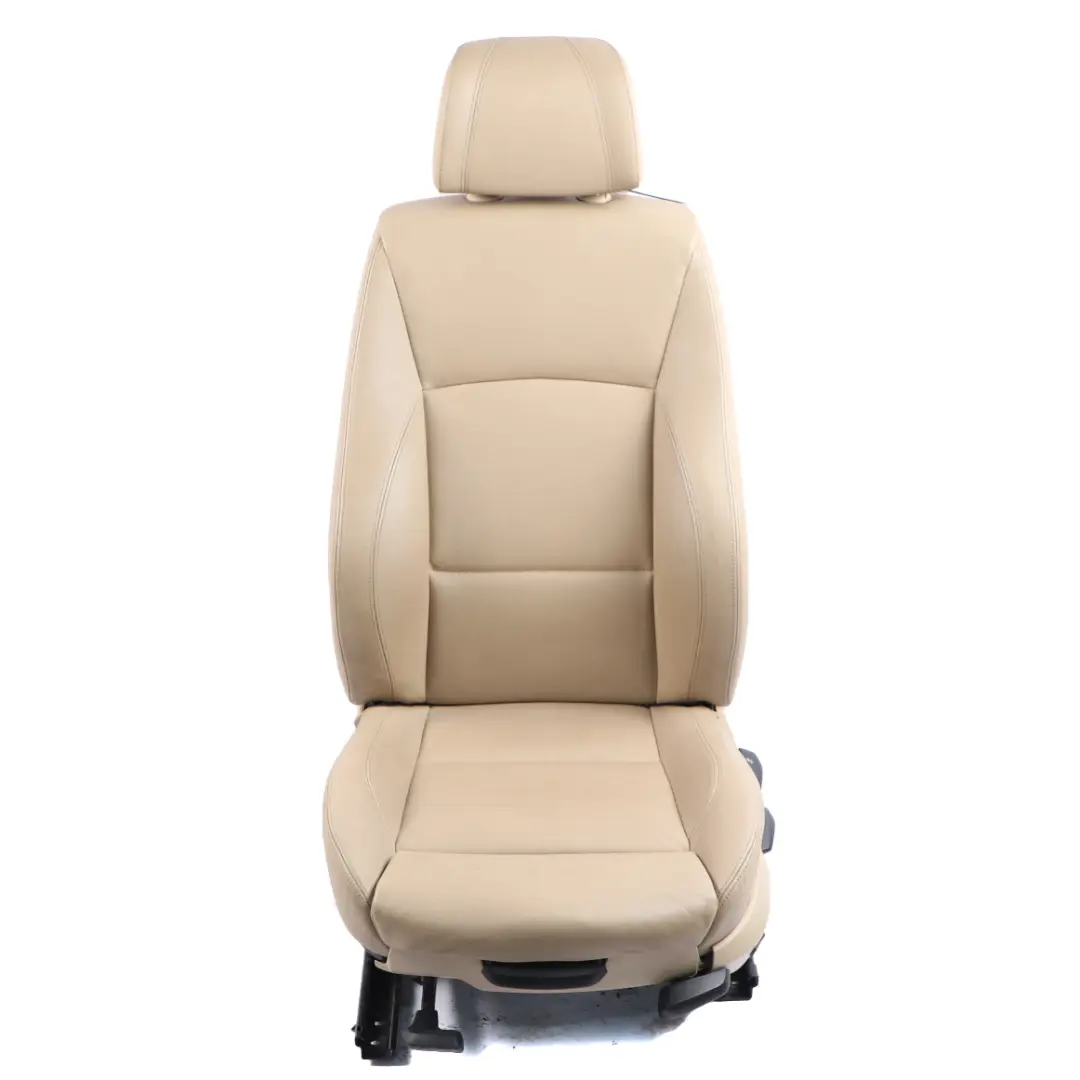 Fotel Przedni Sport Lewy Skóra Dakota Beżowy do BMW E90 E91 o numerze 9156457 BMW E90 E91 Fotel Przedni Sport Lewy Skóra Dakota Beżowy - SKU 9156457-1 - Numer Części 9156457