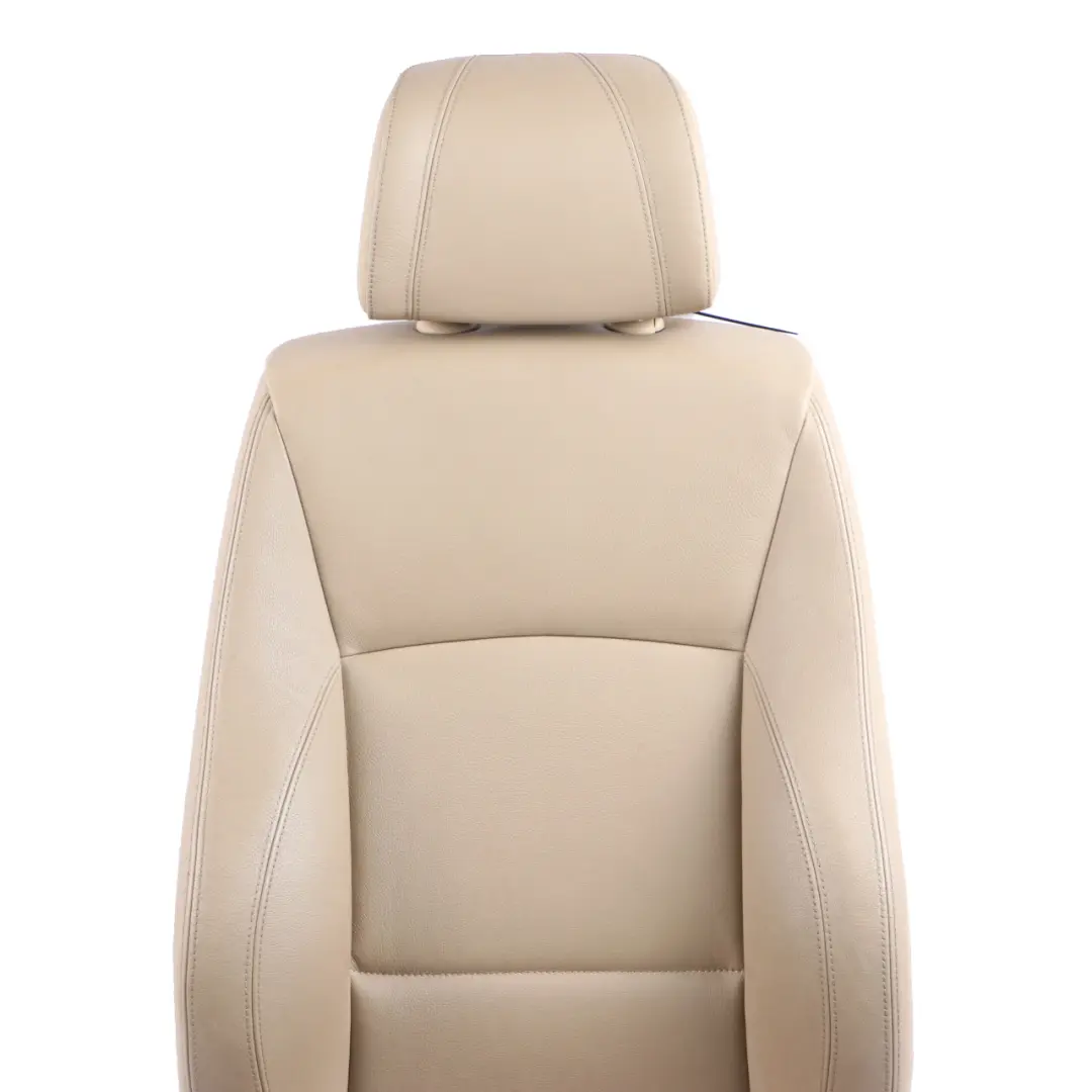 Front Seat BMW E90 E91 Sport Left N/S Interior Leather Dakota Beige to with Part number 9156457 Front Seat BMW E90 E91 Sport Left N/S Interior Leather Dakota Beige - SKU 9156457-1 - Part number 9156457