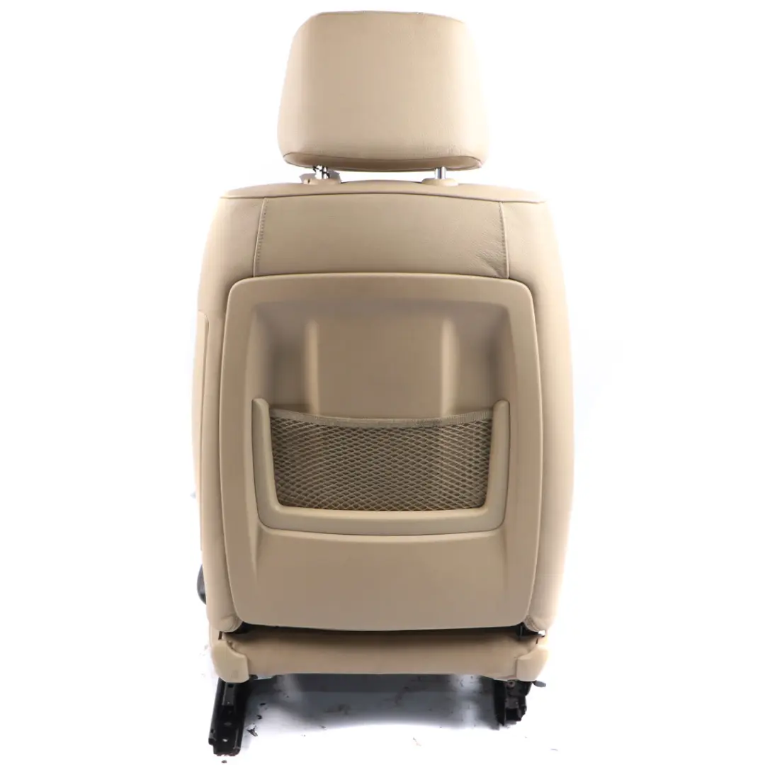  Asiento Delantero BMW E90 E91 Sport Izquierdo Interior Cuero Dakota Beige - SKU 9156457-1 - Número de pieza 9156457