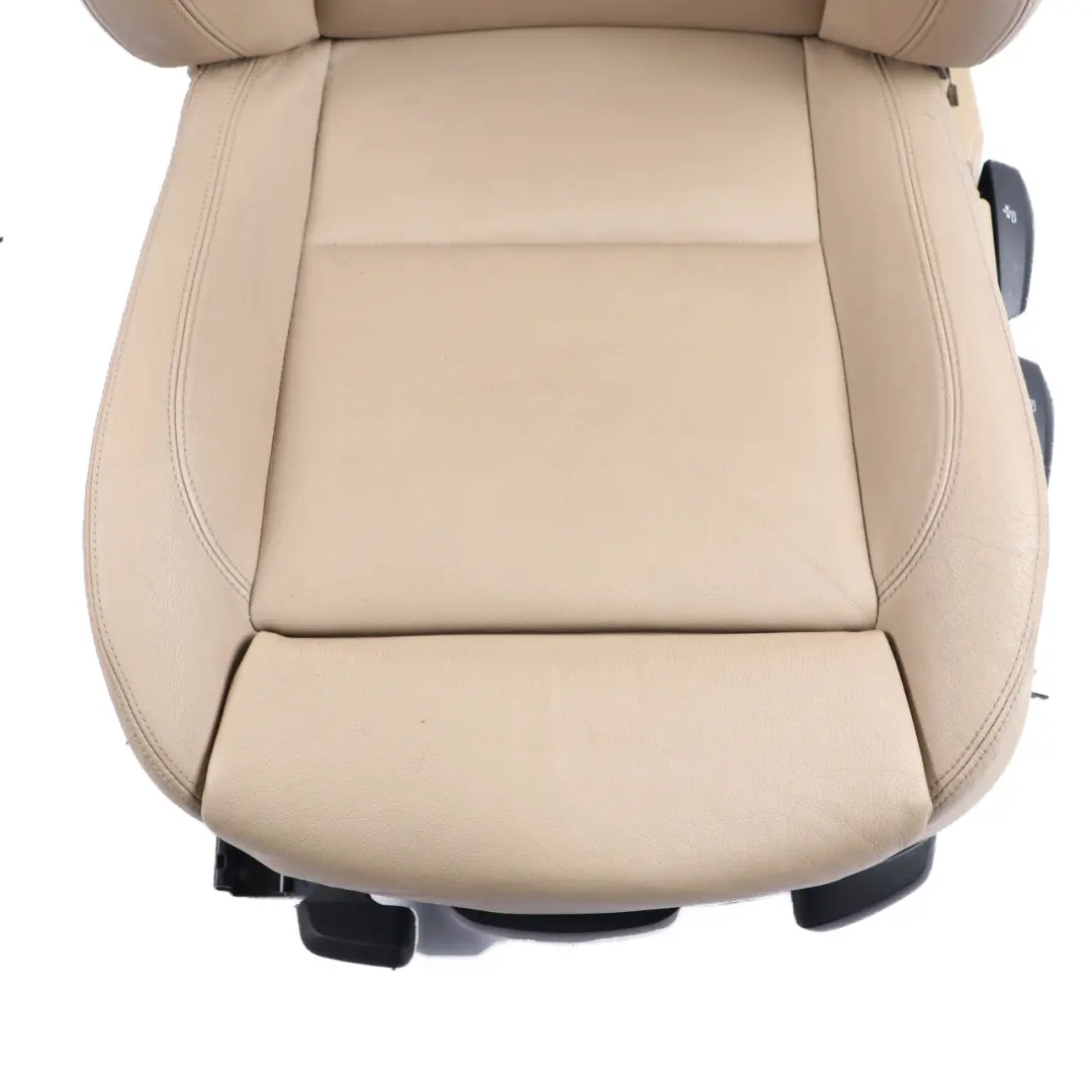 Vordersitz BMW E90 E91 Sport Links Interieur Leder Dakota Beige für mit Teilenummer 9156457 Vordersitz BMW E90 E91 Sport Links Interieur Leder Dakota Beige - SKU 9156457-1 - Teilenummer 9156457