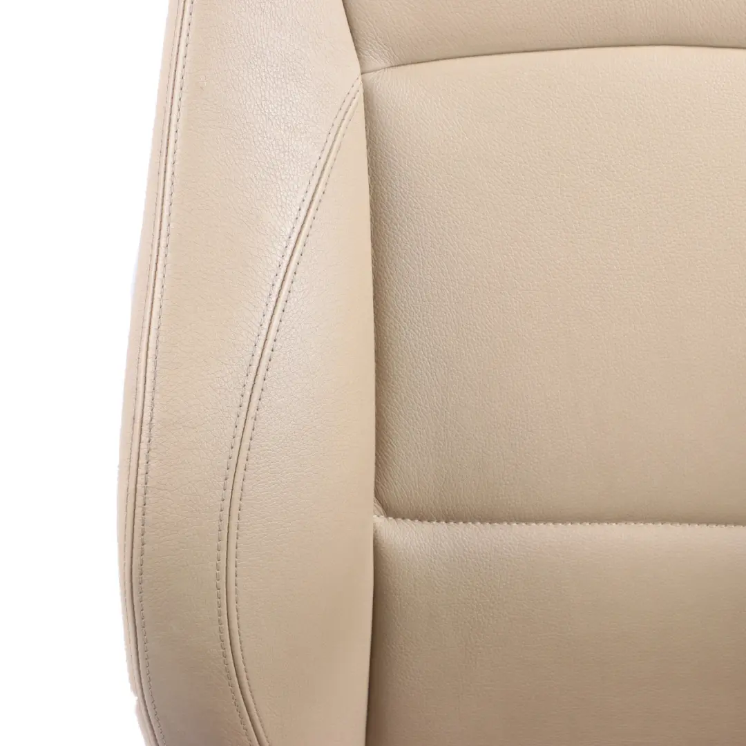 BMW E90 E91 Fotel Przedni Sport Lewy Skóra Dakota Beżowy - SKU 9156457-1 - Numer Części 9156457