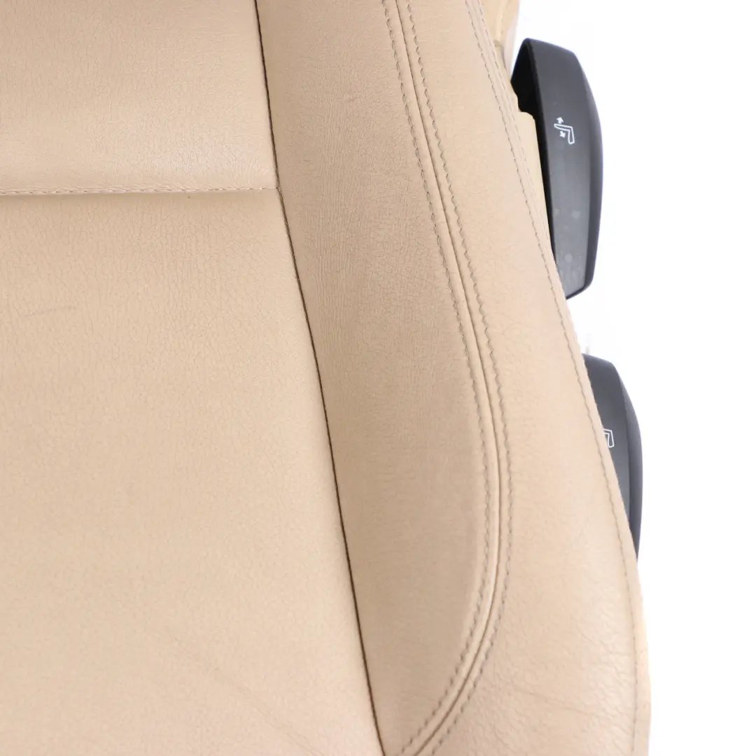  Siège Avant BMW E90 E91 Sport Gauche Intérieur Cuir Dakota Beige - SKU 9156457-1 - Numéro de pièce 9156457