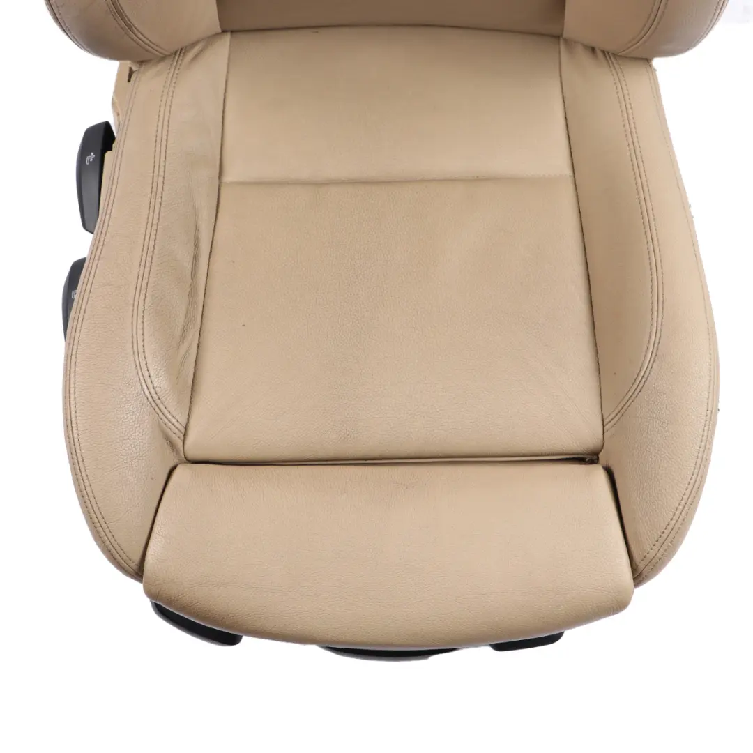 Front Seat BMW E90 E91 Sport Right O/S Interior Leather Dakota Beige to with Part number 9156458 Front Seat BMW E90 E91 Sport Right O/S Interior Leather Dakota Beige - SKU 9156458-1 - Part number 9156458