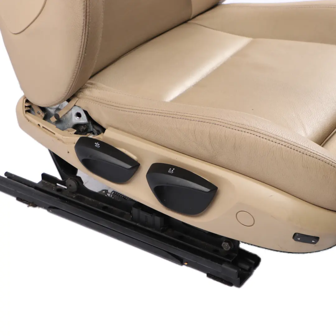 Front Seat BMW E90 E91 Sport Right O/S Interior Leather Dakota Beige to with Part number 9156458 Front Seat BMW E90 E91 Sport Right O/S Interior Leather Dakota Beige - SKU 9156458-1 - Part number 9156458