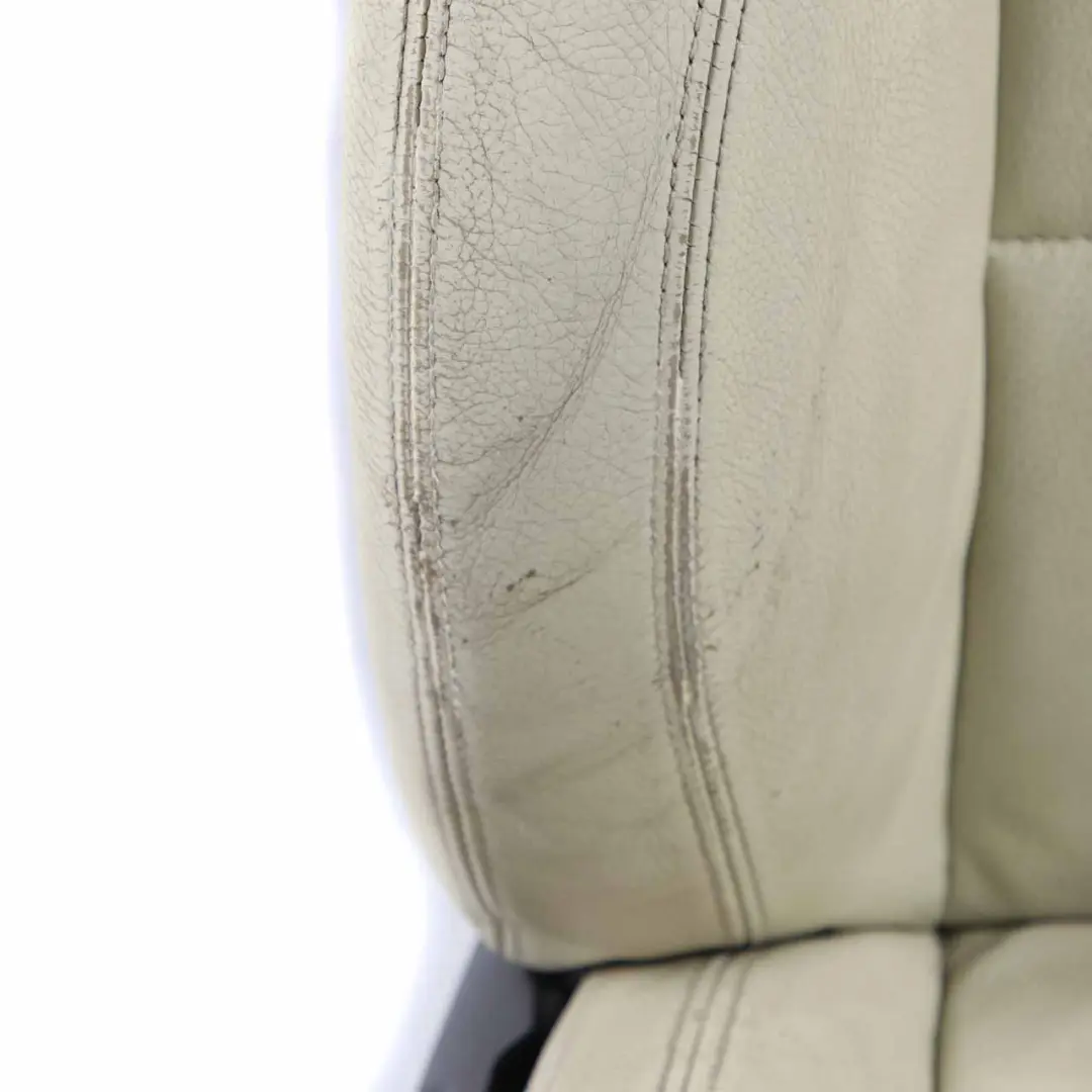 Front Seat BMW E90 E91 Right O/S Sport Heated Leather Dakota Lemon Interior to with Part number 9156460 Front Seat BMW E90 E91 Right O/S Sport Heated Leather Dakota Lemon Interior - SKU 9156460 - Part number 9156460