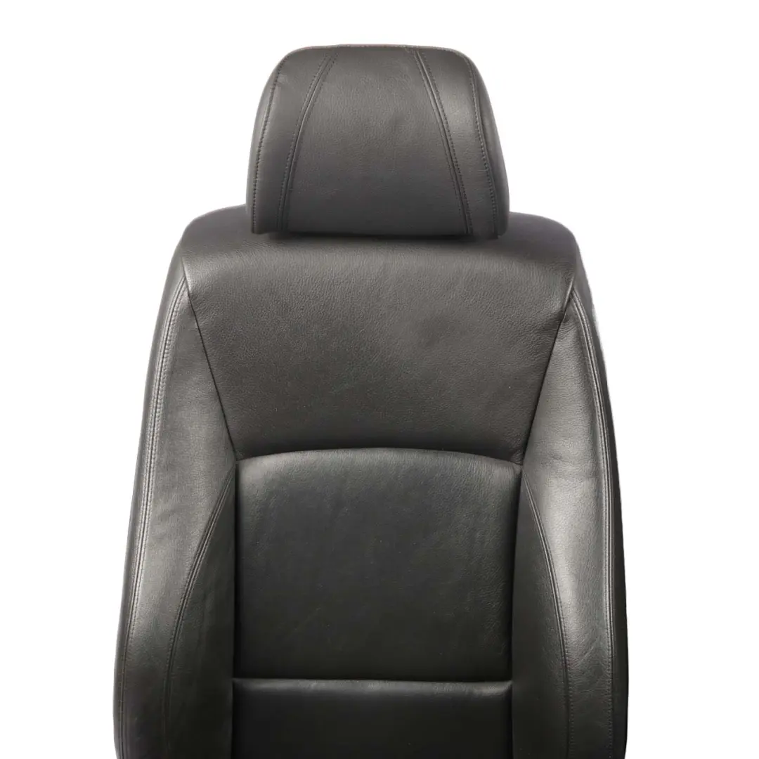 Sitze Vorne Links Rechts Schwarzes Schwarz Leder für BMW 3 er E90 E91 M Sport mit Teilenummer 9156467 BMW 3 er E90 E91 M Sport Sitze Vorne Links Rechts Schwarzes Schwarz Leder - SKU 9156467-1 - Teilenummer 9156467