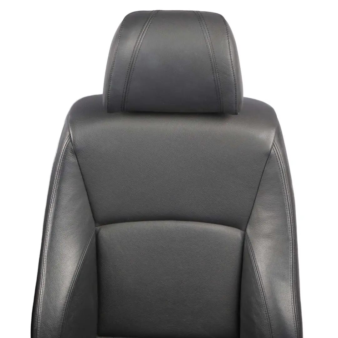 BMW 3 er E90 E91 M Sport Sitze Vorne Links Rechts Schwarzes Schwarz Leder - SKU 9156467-1 - Teilenummer 9156467