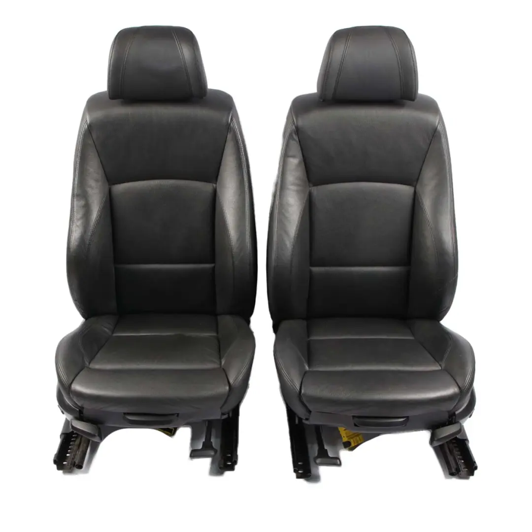 Sitze Vorne Links Rechts Schwarzes Schwarz Leder für BMW 3 er E90 E91 M Sport mit Teilenummer 9156467 BMW 3 er E90 E91 M Sport Sitze Vorne Links Rechts Schwarzes Schwarz Leder - SKU 9156467 - Teilenummer 9156467