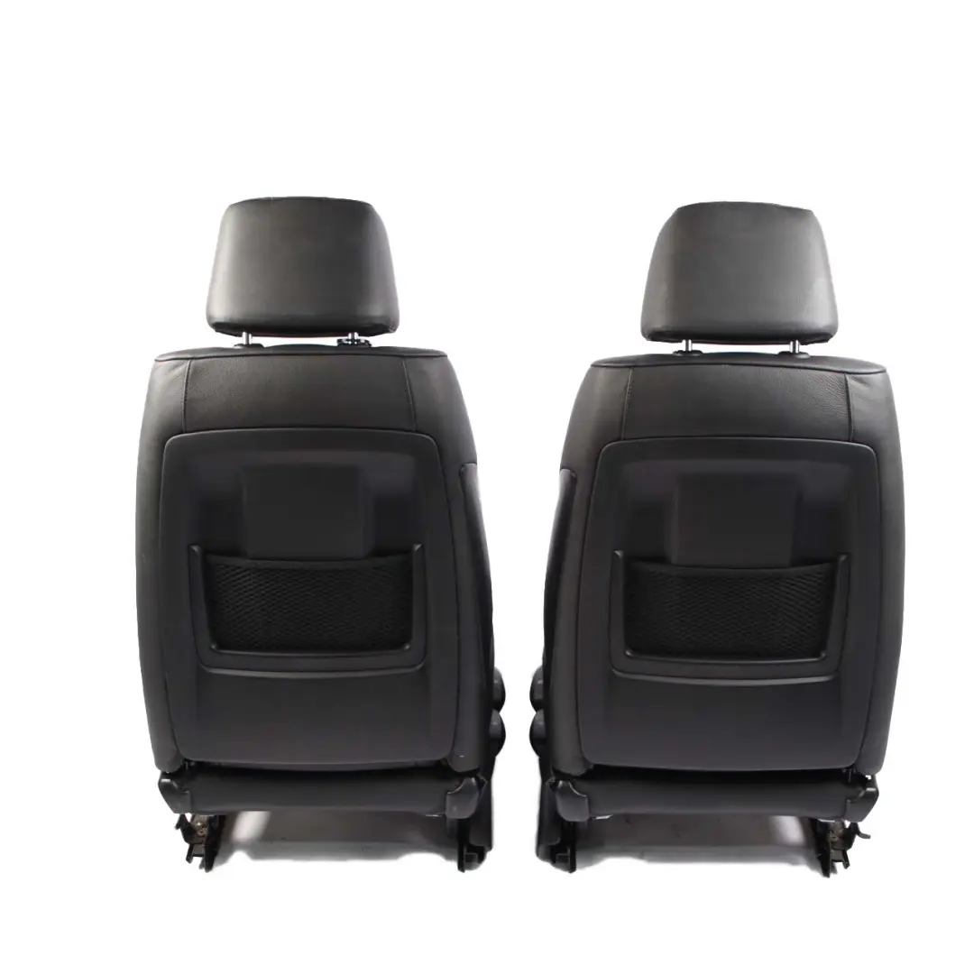 BMW 3 er E90 E91 M Sport Sitze Vorne Links Rechts Schwarzes Schwarz Leder - SKU 9156467 - Teilenummer 9156467
