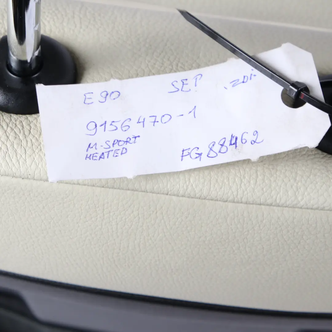 Seats BMW E90 Saloon M Sport Heated Lemon Leather Interior Front Rear Seat to with Part number 9156470 Seats BMW E90 Saloon M Sport Heated Lemon Leather Interior Front Rear Seat - SKU 9156470-1 - Part number 9156470