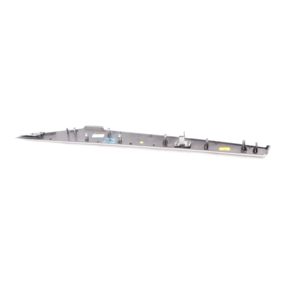  Trim BMW F07 Door Card Rear Left N/S Trim Strip Decor Satin Silver - SKU 9156541 - Part number 9156541
