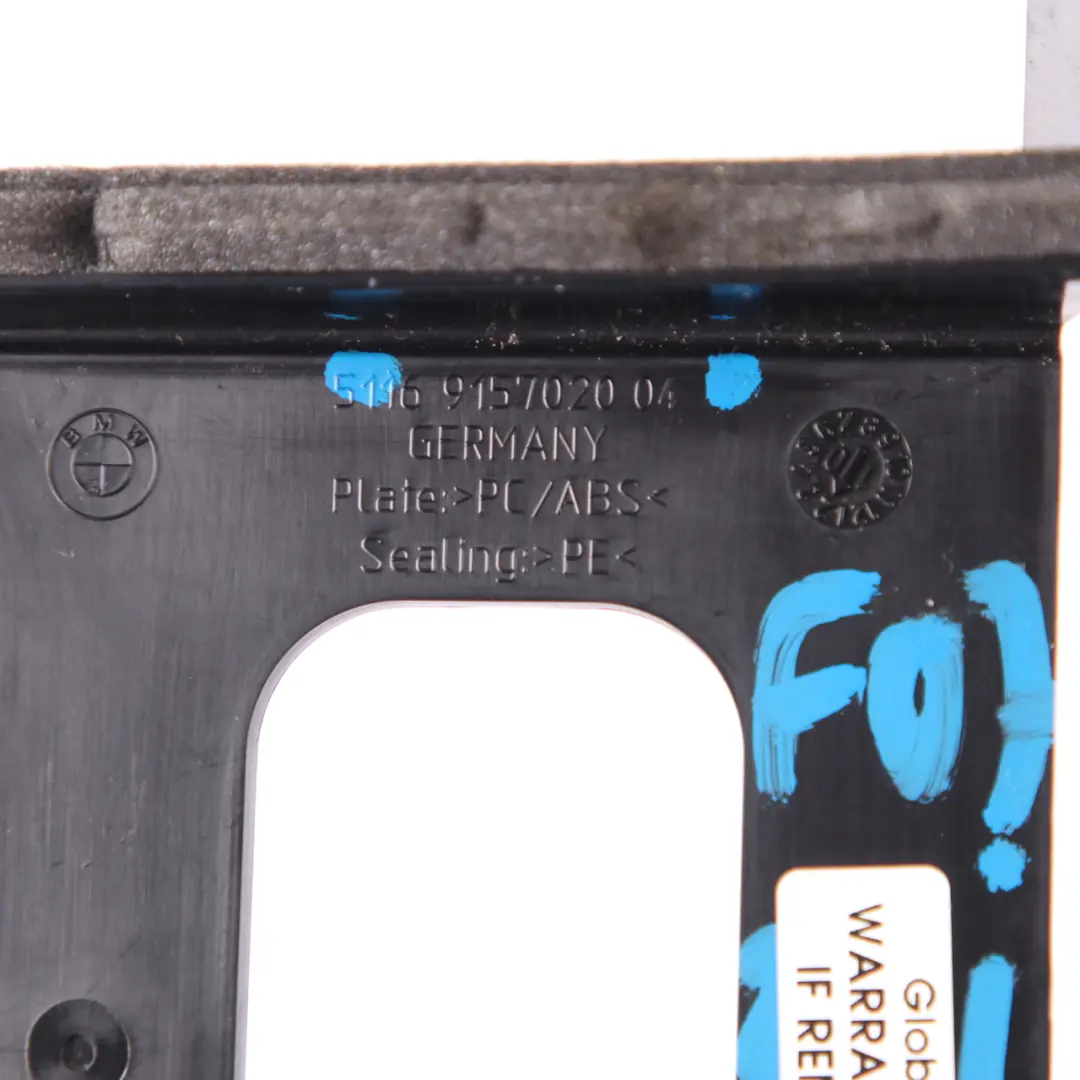 Air Duct Bracket BMW F10 F11 Adapter Plate Air Channel Trim Holder - SKU 9157020 - Part number 9157020