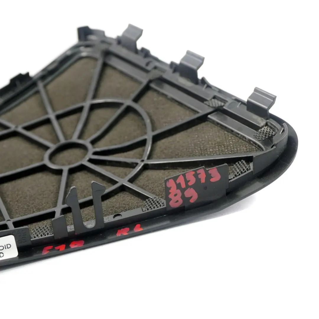 Tapa Izquierda Altavoz Ventana Trasera Panel Repisa Negro para BMW F01 F02 F10 con número de pieza 9157389 BMW F01 F02 F10 Tapa Izquierda Altavoz Ventana Trasera Panel Repisa Negro - SKU 9157389 - Número de pieza 9157389