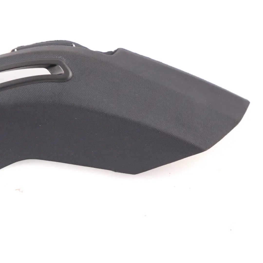 Belt Outlet Guide Trim Rear Left N/S Black to BMW F01 Cover with Part number 9157427 BMW F01 Cover Belt Outlet Guide Trim Rear Left N/S Black - SKU 9157427 - Part number 9157427