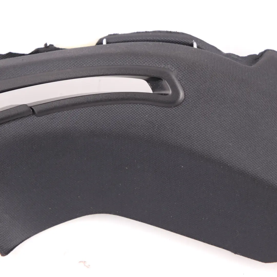 Belt Outlet Guide Trim Rear Left N/S Black to BMW F01 Cover with Part number 9157427 BMW F01 Cover Belt Outlet Guide Trim Rear Left N/S Black - SKU 9157427 - Part number 9157427