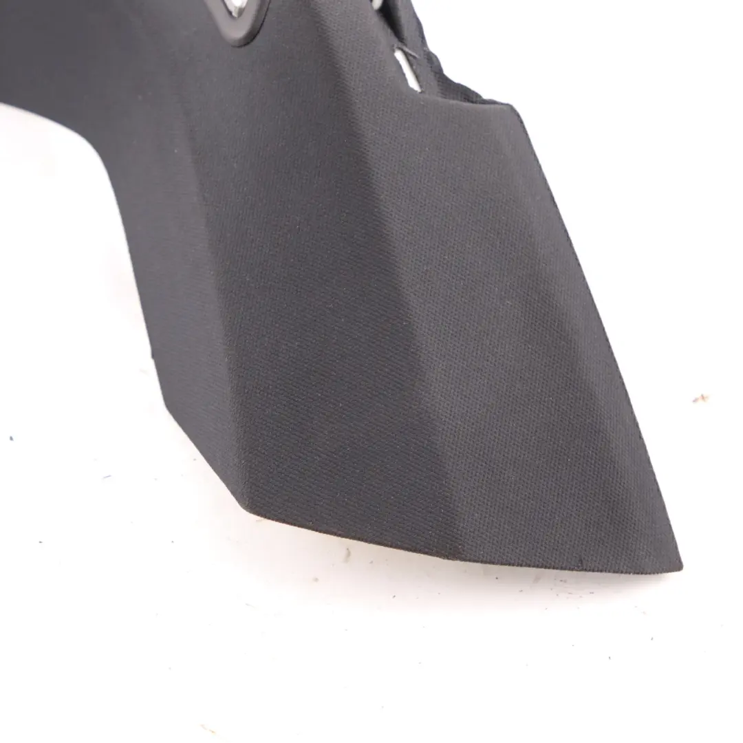 Belt Outlet Guide Trim Rear Left N/S Black to BMW F01 Cover with Part number 9157427 BMW F01 Cover Belt Outlet Guide Trim Rear Left N/S Black - SKU 9157427 - Part number 9157427