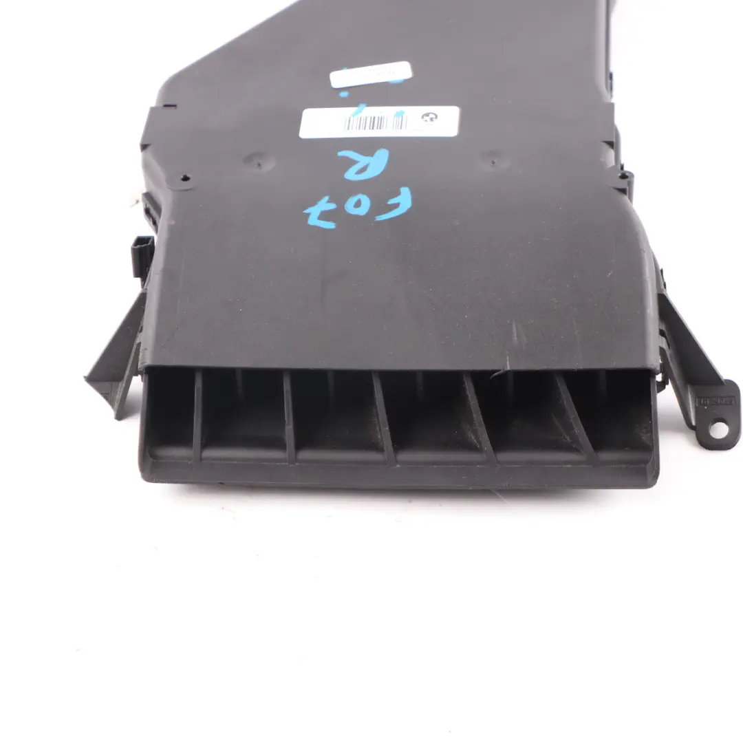 Conducto aire ventilación auxiliar eléctrico derecho para BMW F07 GT con número de pieza 9158584 BMW F07 GT Conducto aire ventilación auxiliar eléctrico derecho - SKU 9158584 - Número de pieza 9158584