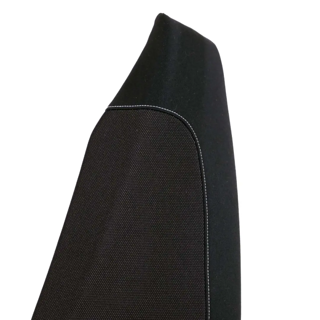 Side Finisher Corner Left N/S Cloth Network Anthracite to BMW 1 E81 E82 Rear Seat with Part number 9158959 BMW 1 E81 E82 Rear Seat Side Finisher Corner Left N/S Cloth Network Anthracite - SKU 9158959 - Part number 9158959