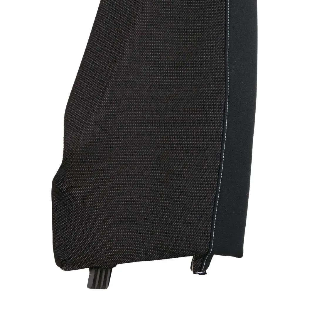 Side Finisher Corner Left N/S Cloth Network Anthracite to BMW 1 E81 E82 Rear Seat with Part number 9158959 BMW 1 E81 E82 Rear Seat Side Finisher Corner Left N/S Cloth Network Anthracite - SKU 9158959 - Part number 9158959