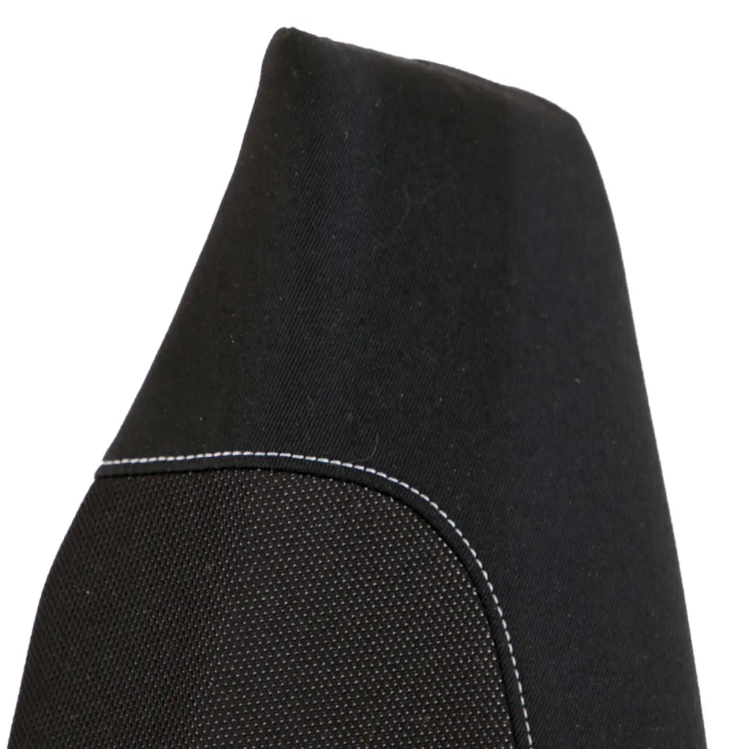 BMW 1 E81 E82 Rear Seat Side Finisher Corner Left N/S Cloth Network Anthracite - SKU 9158959 - Part number 9158959