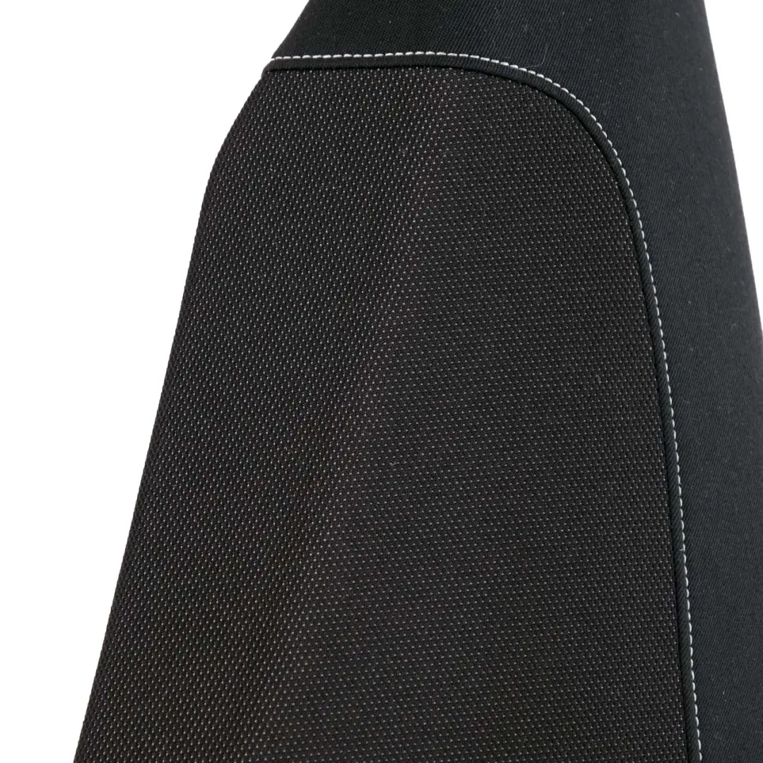 BMW 1 E81 E82 Rear Seat Side Finisher Corner Left N/S Cloth Network Anthracite - SKU 9158959 - Part number 9158959