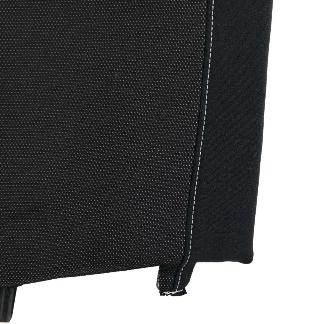 Side Finisher Corner Left N/S Cloth Network Anthracite to BMW 1 E81 E82 Rear Seat with Part number 9158959 BMW 1 E81 E82 Rear Seat Side Finisher Corner Left N/S Cloth Network Anthracite - SKU 9158959 - Part number 9158959