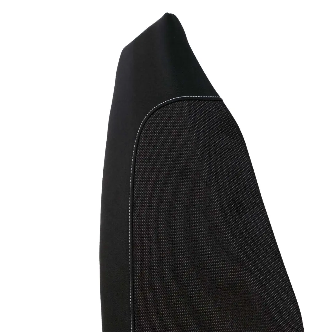 Side Finisher Corner Right O/S Cloth Anthracite Network BMW 1 E81 E82 Rear Seat - SKU 9158960 - Part number 9158960