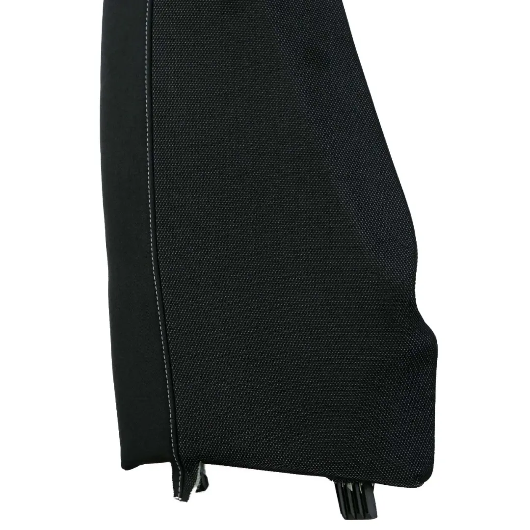Side Finisher Corner Right O/S Cloth Anthracite Network to BMW 1 E81 E82 Rear Seat with Part number 9158960 BMW 1 E81 E82 Rear Seat Side Finisher Corner Right O/S Cloth Anthracite Network - SKU 9158960 - Part number 9158960