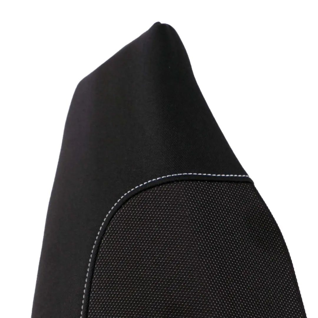 Side Finisher Corner Right O/S Cloth Anthracite Network BMW 1 E81 E82 Rear Seat - SKU 9158960 - Part number 9158960